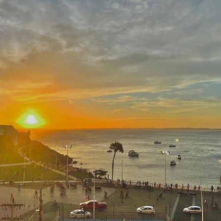 Apartamento No Farol Da Barra. Vista Deslumbrante Para O Mar! No Circuito Do Carnaval. Ao Lado Do Porto Da Barra ! Salvador Ngoại thất bức ảnh