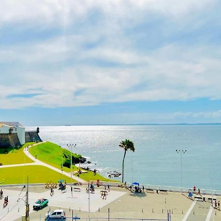 Apartamento No Farol Da Barra. Vista Deslumbrante Para O Mar! No Circuito Do Carnaval. Ao Lado Do Porto Da Barra ! Salvador Ngoại thất bức ảnh