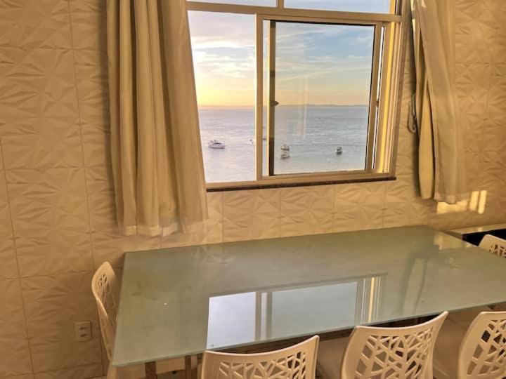 Apartamento No Farol Da Barra. Vista Deslumbrante Para O Mar! No Circuito Do Carnaval. Ao Lado Do Porto Da Barra ! Salvador Ngoại thất bức ảnh